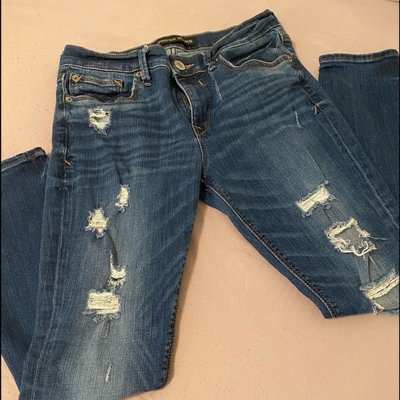 Express Denim - Express Denim Jeans size 6s Legging mid rise